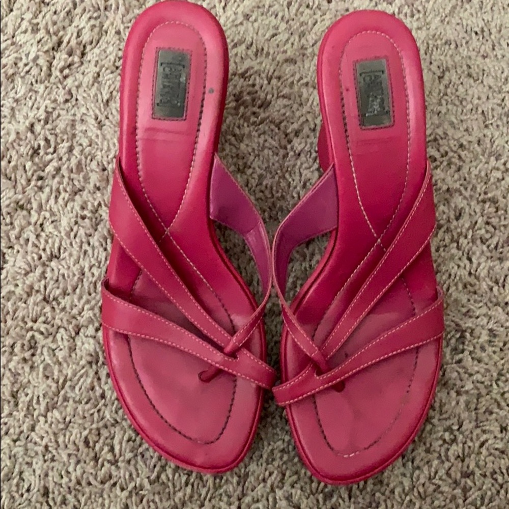 Pink Wedges